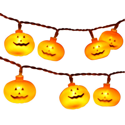 

Willstar NEW 47inch 10Led Halloween Pumpkin String Lights Home Garden Party Decor