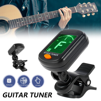 

Willstar Premium Electric Digital Guitar Tuner Clip-on Chromatic for Acoustic Guitar Bass Ukulele