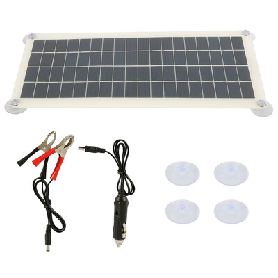 

Willstar 20W Double USB Output Ports Solar Charging Panel Board for HomeOutdoor Camping Car Solar Power Kit