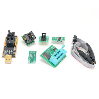 

Willstar 1Set Programmeur USB BIOS EEPROM CH341A & Clip SOIC8 & Adaptateur 18V & Adaptateur SOIC8