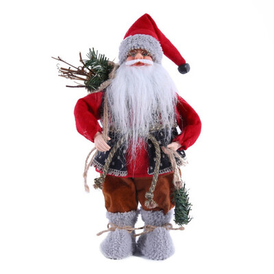 

Santa Claus Doll Funny Cute Tree Hanging Ornament Home Party Decor Toy Christmas Christmas tree decorations