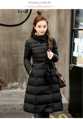 

Winter 2018 new winter Korean style slim cotton-padded jacket padded jacket lady down padded jacket