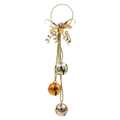 

Plastic Christmas Bells Wrought Iron Christmas Bell Pendant Asymmetric Christmas Charm