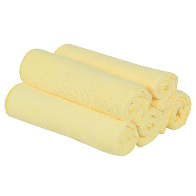 

5pcs 40 X 40cm Microfibre Cloths Car Valeting Cleaning Waxing Detailing PTFE Polishing