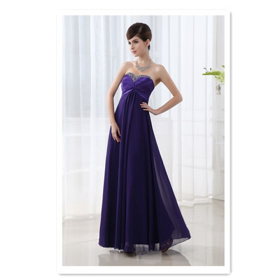 

Autumn&winter bridesmaid wedding dress diamond long tube top model catwalk dress bridesmaid dinner dress costume