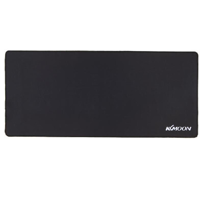 

KKmoon Plain Black Extended Water-resistant Anti-slip Rubber Speed Gaming Game Mouse Mice Pad Desk Mat