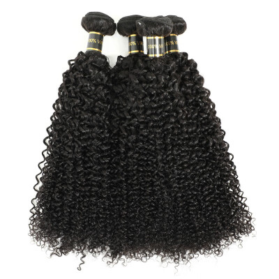 

Amazing Star Brazilian Curly Hair 4 Bundles Virgin Hair Good Quality Human Hair Extensions Natural Color