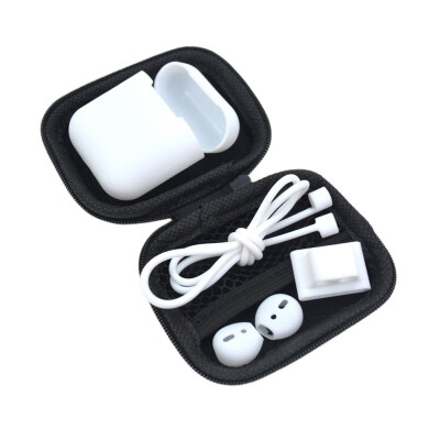 

1Set Protective Silicone Case Cover Eartips Watch Band Holder Anti-lost Strap For Apple AirPods Earphones Charging Box
