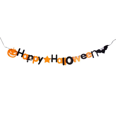 

DII Indoor&Outdoor Foam Halloween Hanging Door Decorations&Wall Signs For Home School Office- Ghost with Pumpkin