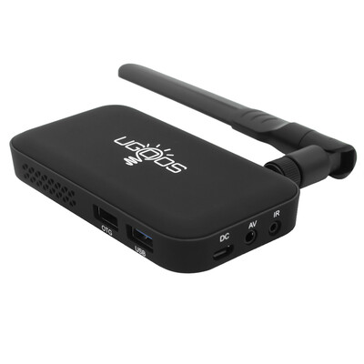 

UGOOS UM4 Smart Android 71 TV Box RK3328 Quad Core H265 VP9 HDR10 BT 40 DDR4 2GB Nand 16GB DLNA 24G&5G Dual-band WiFi HD Media