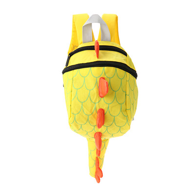 

Kids School Bags Nylon Cute Dinosaur Travel Backpack Children Kindergarten Schoolbags Yellow