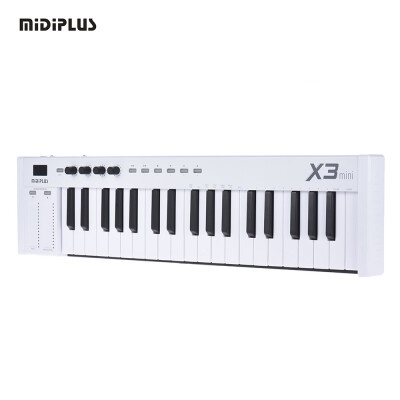 

MIDIPLUS X3 mini 37-key USB MIDI Keyboard Controller LED Display with USB Cable