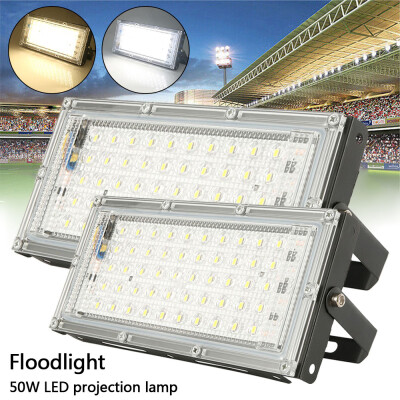 

Willstar 2Pcs Led Floodlight 50W Waterproof IP66 Outdoor LED Reflector Light Garden Lamp -Coolwhite