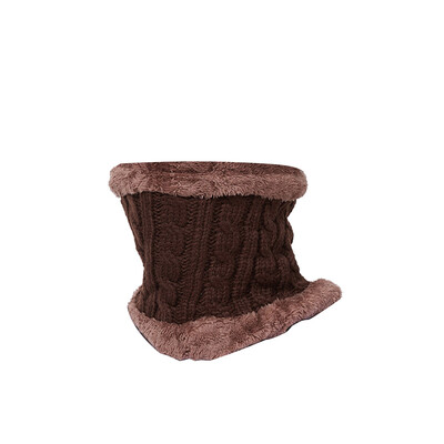 

Warm Knit Neckerchief Winter Plush Scarf Neck Warmer Women Men Sports Hiking Camping Cycling Outdoor Sports Equipment