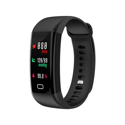 

2018 NEW F07 Bluetooth Smart Band OLED Color screen Bracelet IP68 Waterproof Swim Heart Rate blood pressure monitor display