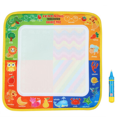 

Non-toxic Water Drawing Mat Board Painting&Writing Doodle With Magic Pen for Baby Kids 29 30 CM