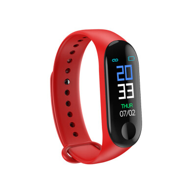 

M3 Plus Smart Bracelet Mi Band 3 Sports Fitness Tracker Heart Rate Blood Pressure Monitoring Pedometer Waterproof Wristbands for i