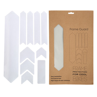 

Bicycle Frame Protector Stickers 3D Scratch Resistant MTB Bike Frame Covers