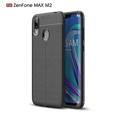

Goowiiz Phone Case For ASUS ZenFone MaxM2 ZB633KL Fashion Leather PU Pattern TPU Soft Silicone Prevent falling