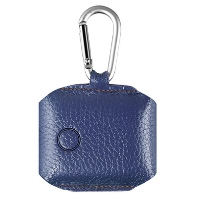 

Portable Leather Case Protective Cover Bag Storage Bag Pouch for Apple Airpod Headset With Hook