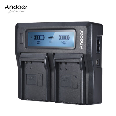 

Andoer NP-FZ100 Dual Channel LCD Camera Battery Charger for Sony A7III A9 A7RIII A7SIII