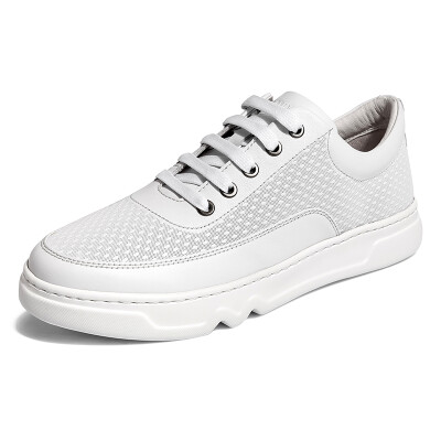 

Golf GOLF simple tie lightweight foam flat mens casual sports shoes GM1809324 white 42