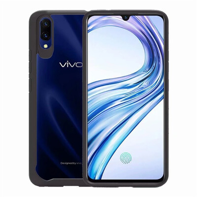 

Goowiiz Phone Case For VIVO X23 Luxury HD Clear Acrylic TPU Silicone Prevent falling Full protection