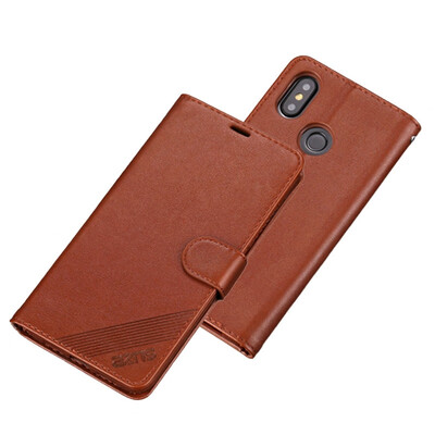 

MOONCASE Millet Mi 8 Yazun Shi TPU Wallet - Brown
