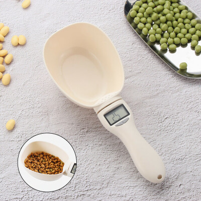 

Pet Food Measuring Scoop Scale Cup Dog Cat Feeding Bowl Spoon Diet Balance 250ml