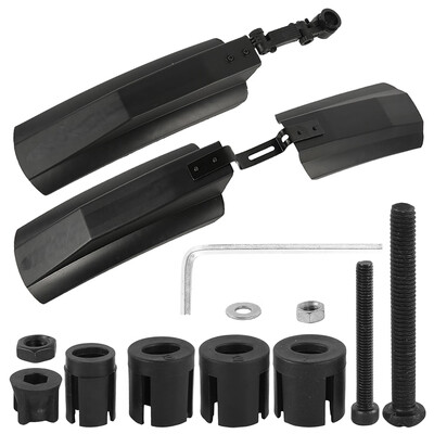 

MTB Parts Bicycle Mudguard Wings Black Bike Fenders Front Rear