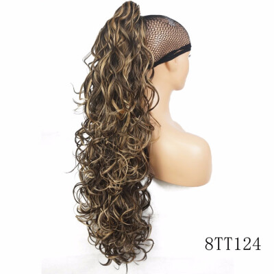 

StrongBeauty Long Curly Claw Clip Ponytail Hairpiece Hair Extensions 32 inch Synthetic Heat Resistant Fiber