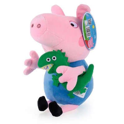 

Original Brand Peppa Pig 46cm George Dinosaur Stuffed Plush Toy Family Party Doll Christmas New Year Gift for Kids