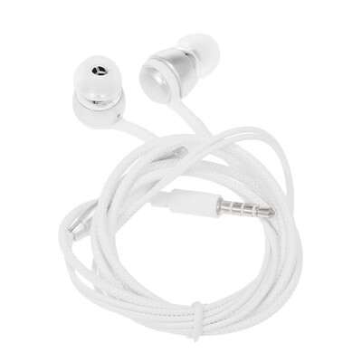 

35mm Wired Headphone In-Ear Headset Stereo Music Earphone Earpiece In-line Control Hands-free with Microphone for Smartphones Tab