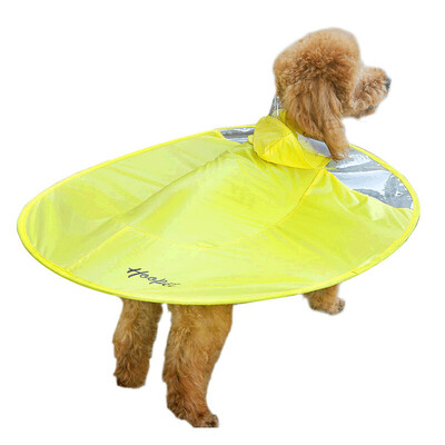 

Huayuan favors hoopet dog raincoat flying saucer vibrating Teddy clothes four feet waterproof cloak small dog puppies all inclusive pet poncho