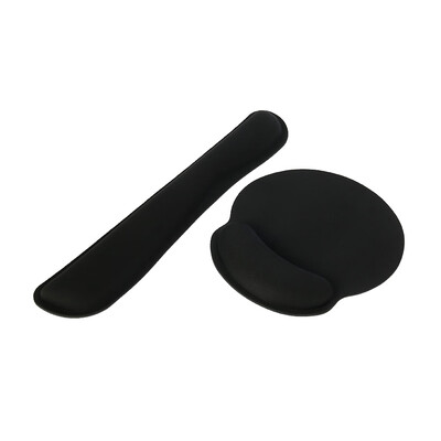 

Keyboard Wrist Rest Support Mouse Pad Set Memory Foam Mouse Mat with Wrist Cushion Support