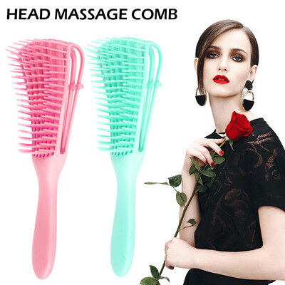

The Detangling Hair Brush Anti-Static Scalp Comb Salon Hair Styling Tools US