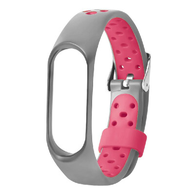 

Band Strap Watch Strap Sport Fashion Air Vent Surface Replaceable TPE Watch Band for XIAOMI MI Band 3