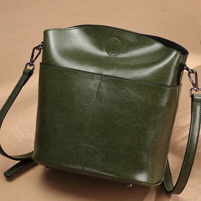 

Genuine Leather Handbags Big Women High Quality Casual Female Bags Trunk Tote Brand Shoulder Messenger Bag Ladies Large Bolsos