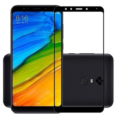 

2 Pcs-9H Premium Tempered Glass for Xiaomi Redmi 5 Full Coverage Screen Protector Protective Film for Redmi 5