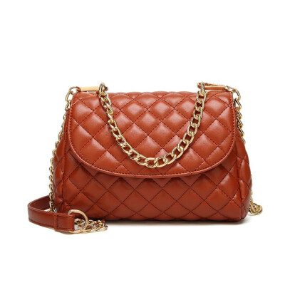 

2019 Famous Popular Design New Women Luxury Quilted Plaid Chains Messenger Bag Brand Name Diamond Lattice Bag Crossbody Bags