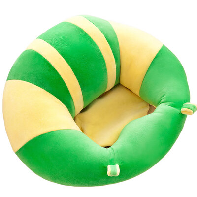

Baby Support Seat Soft Plush Floor Seat Cartoon Stuffed Sofa Learn Sit Chair Deer Vein Pattern