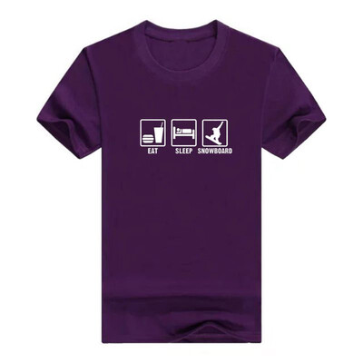 

Eat Sleep Snowboard Mens t-Shirt