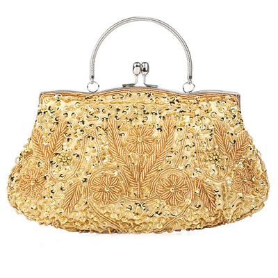 

Elegant Ladies Handbags for Party Evening Clutch Beaded Handbags Vintage Crossbody Bag for women