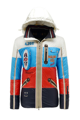 

B0GNER Men Kanoa-D Down Ski Jacket 3059 Black Blue Yellow Red