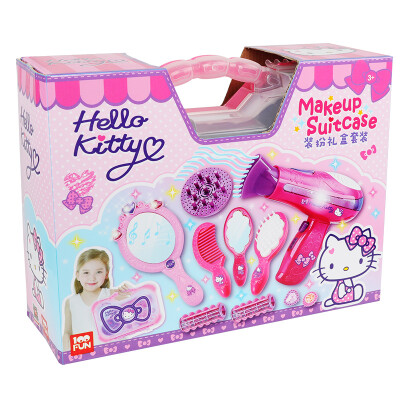 

Hello Kitty Child Princess Simulation House Electric Air Comb Comb Set Toy Girl KT-8568