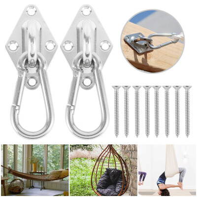 

Willstar Stainless Heavy Duty Hammocks Hanging Hooks Kit 800lb Capacity Swing Chair