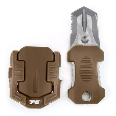 

EDC Gear Mini Stainless Steel Notched Knife Outdoor Self Defense Survival Tool