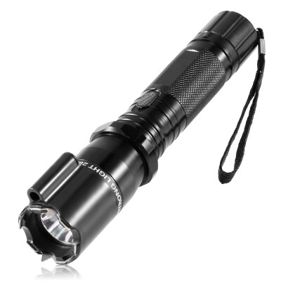 

Multi-functional Stun Flashlight Heavy Duty Bright LED Light Red Light Rechargeable Flashlight