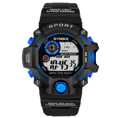 

SYNOKE LED Luminous Waterproof Anti-Freezing Student Electronic Watch