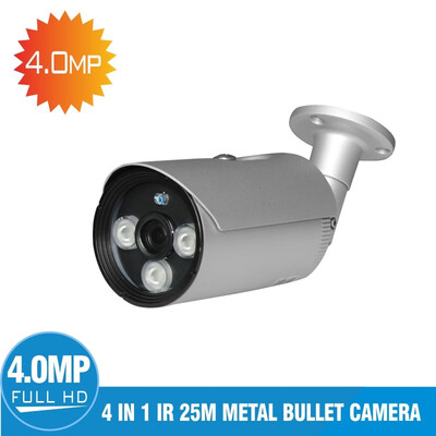 

40MP HD Security CCTV Camera 36mm Fixed Lens Metal Case ICR 30EA Infrared LED Infrared Distance 25M 4 In 1 HD Infrared Bullet Ca
